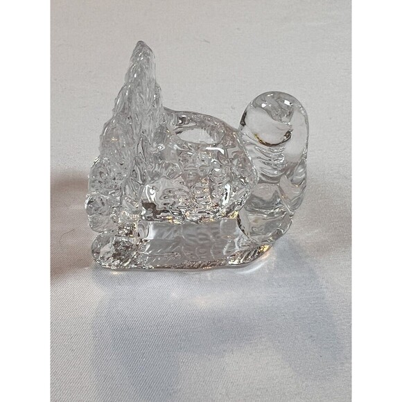 Vintage Thanksgiving Turkey Figurine Glass - Picture 2 of 5